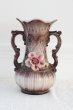 画像1: イタリア　バロック調 バラのモチーフの花瓶 (1)